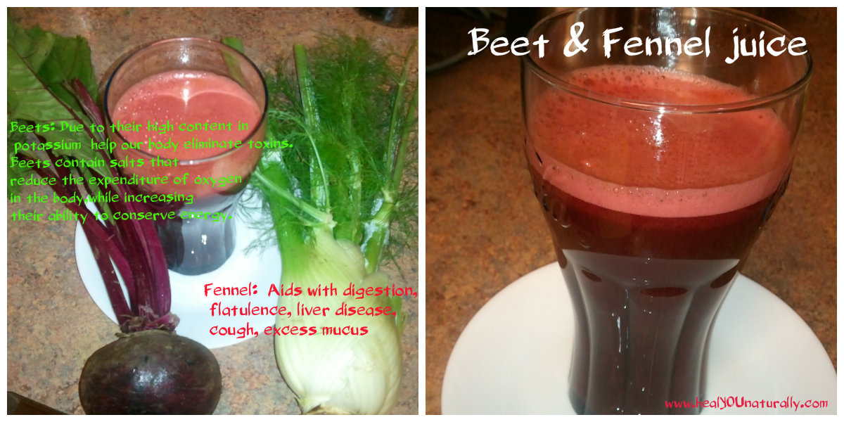 Beet Fennel Juice Benefits HealYOUnaturally