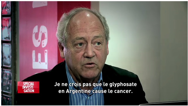 Watch The Reaction of GMO Advocate Claiming a Weed Killer Is Safe to Drink, When Offered a Glass