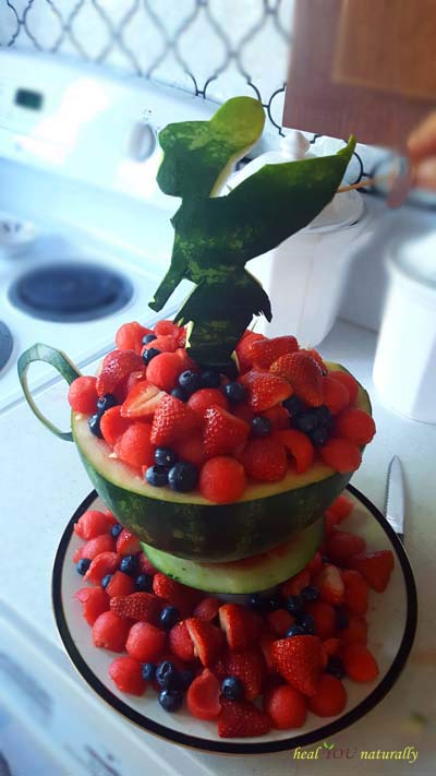 Watermelon Tinkerbell Theme Teacup