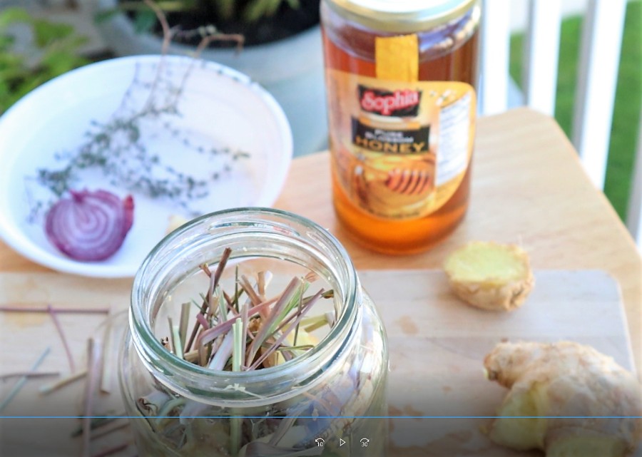 colds or the flu natural remedy ingredients