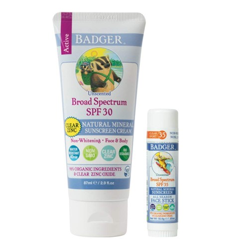 Badger sunscreen