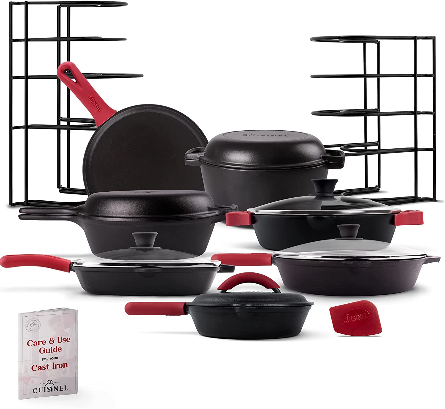 cast iron cookware set