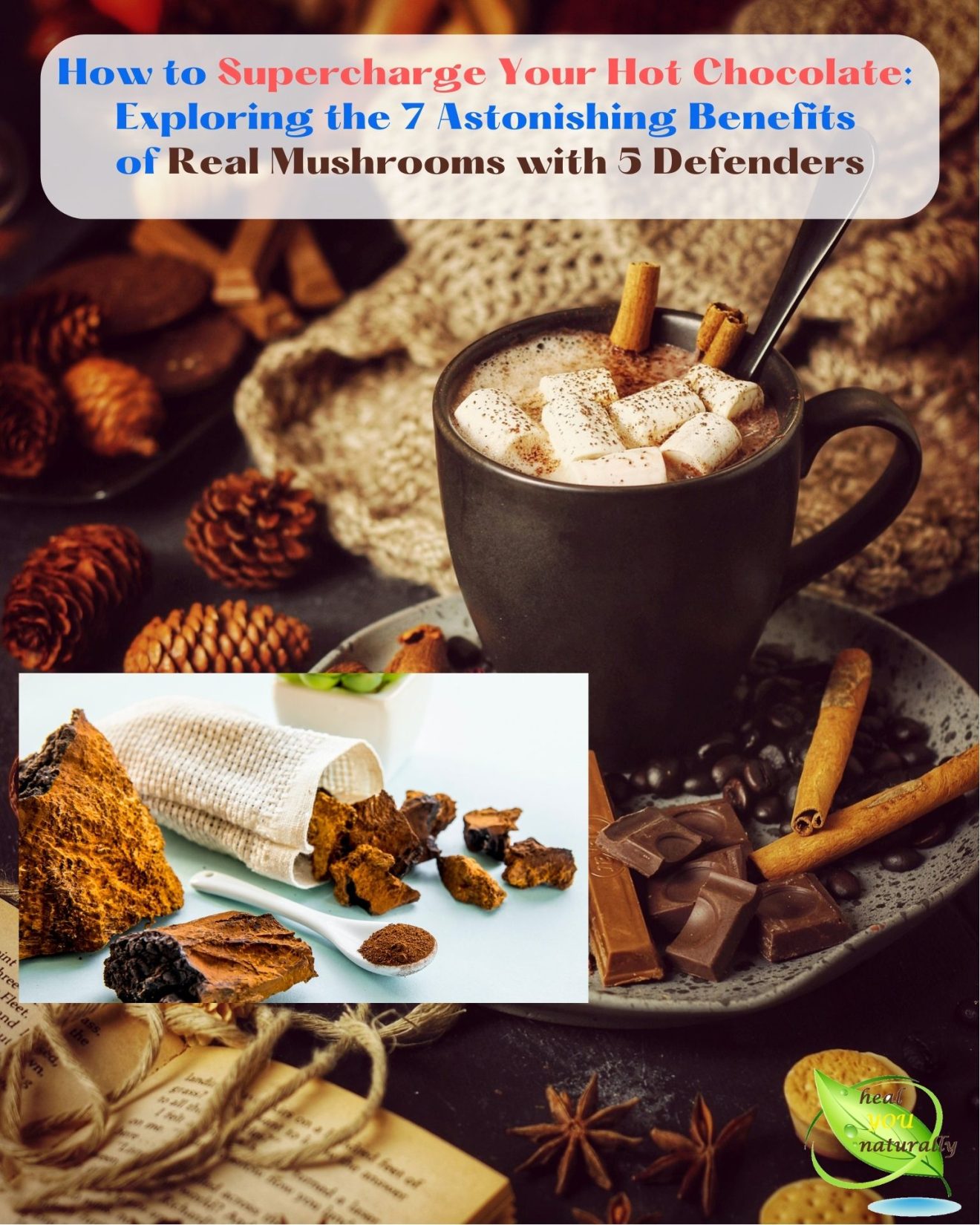 Supercharge Your Hot Chocolate: 7 Astonishing Benefits Of Mushrooms